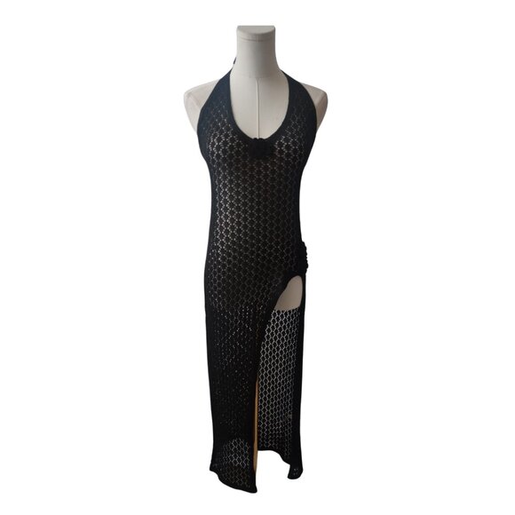 Other - Slit Front Crochet Swim Cover